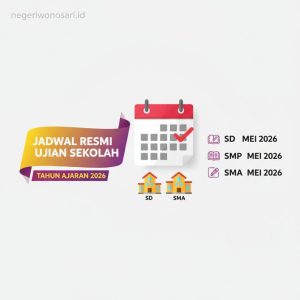 Thumbnail: Catat Kalender Jadwal Resmi Ujian Sekolah Untuk SD SMP dan SMA Tahun Ajaran 2026 Paling Lengkap