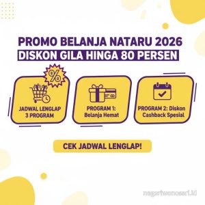 Thumbnail: Promo Belanja Nataru 2026 Diskon Gila Hingga 80 Persen Cek Jadwal Lengkap 3 Program Pemerintah!