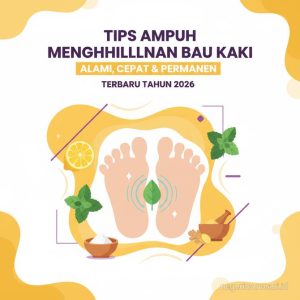 Thumbnail: Tips Ampuh Cara Menghilangkan Bau Kaki Secara Alami Cepat dan Permanen Terbaru Tahun 2026