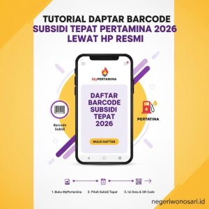 Thumbnail: Tutorial Cara Daftar Barcode Subsidi Tepat Pertamina 2026 Lewat HP Resmi Menggunakan MyPertamina
